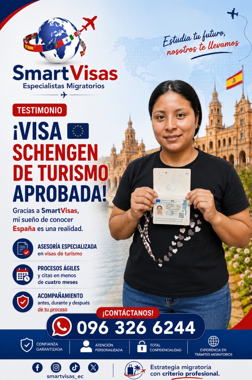 Caso real: Visa Schengen de turismo aprobada para España